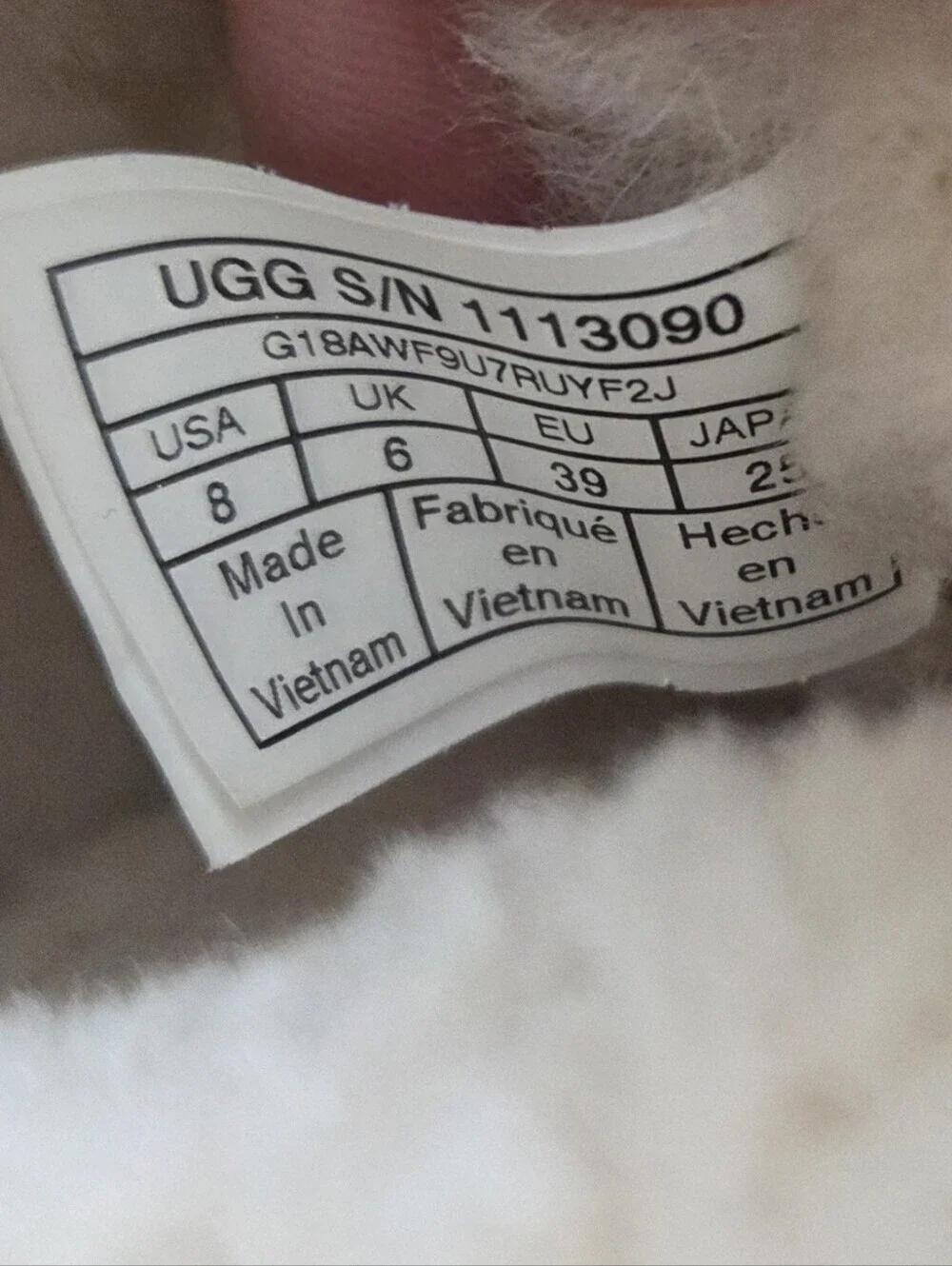 Ugg Diara Ankle Boots Shearling Lined Chestnut Tan Size 8